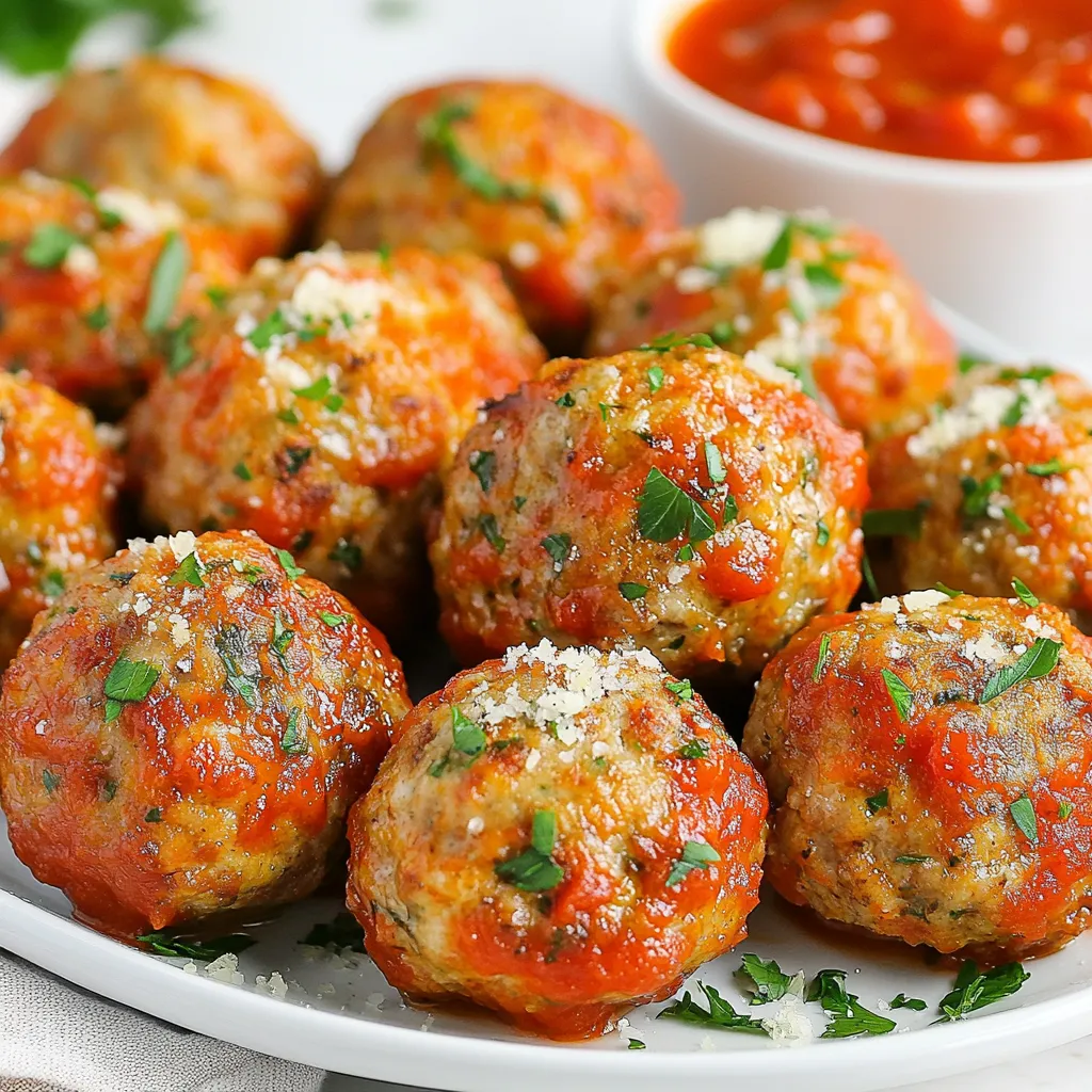 Healthy Baked Turkey Meatballs Flavorful and Easy Recipe