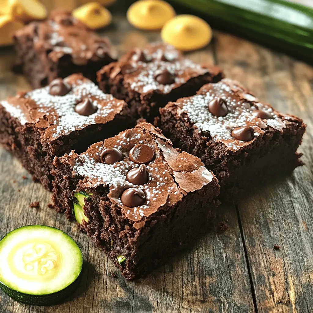 Ingredient Zucchini Brownies Simple and Delicious Treat