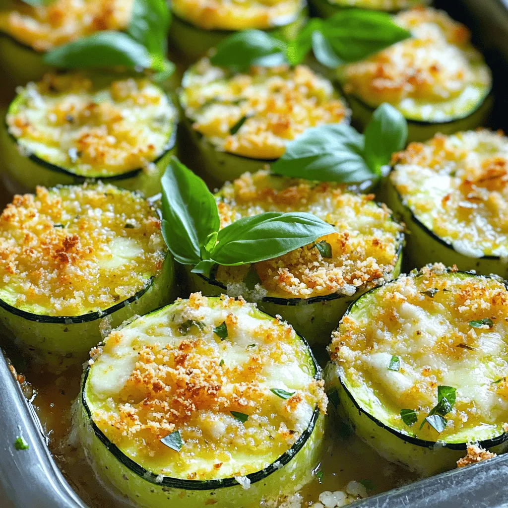 Baked Zucchini Parmesan Simple and Delicious Recipe