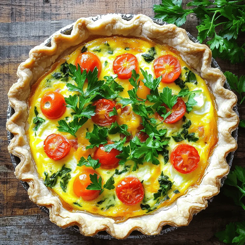 BLT Quiche Savory Delight for Any Meal