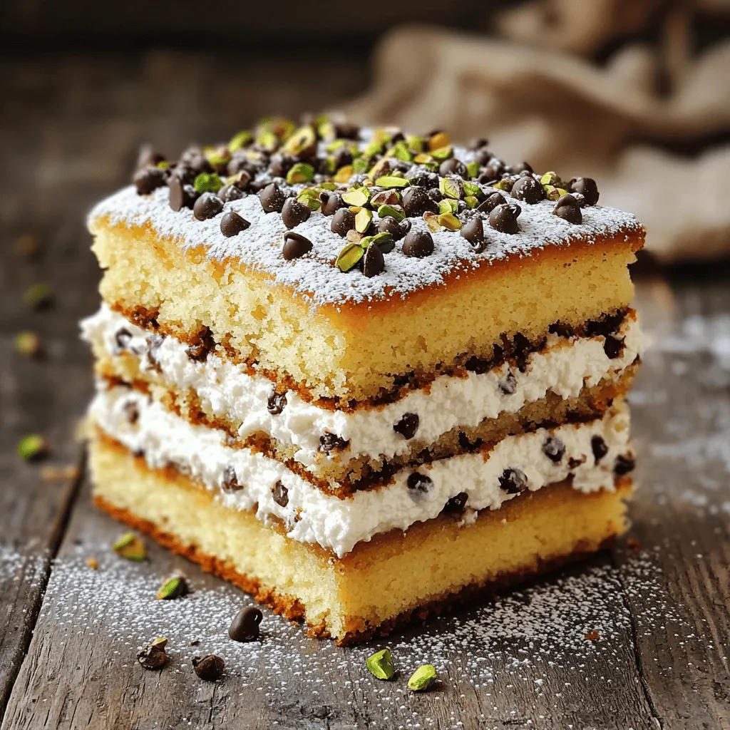 Cannoli Cake Delight Simple and Delicious Recipe