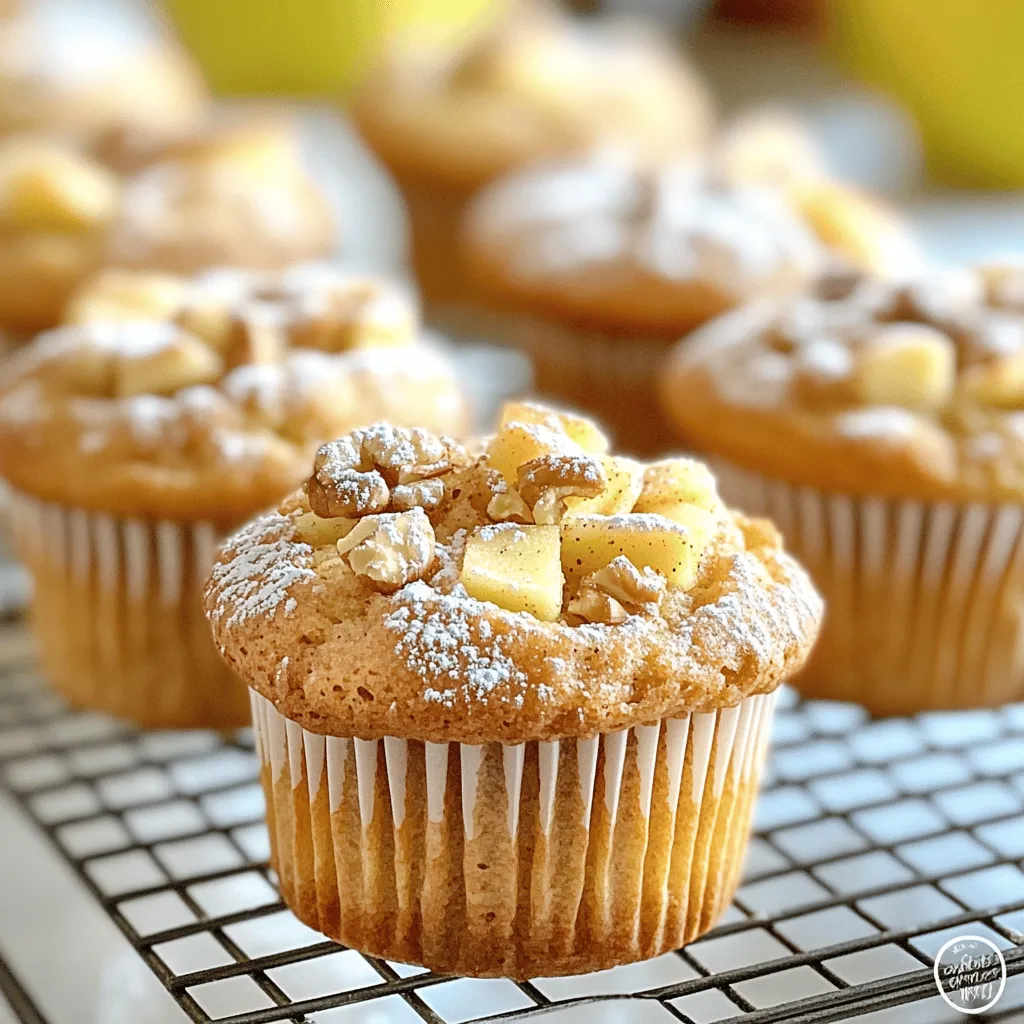 Apple Cinnamon Greek Yogurt Muffins Scrumptious Treat