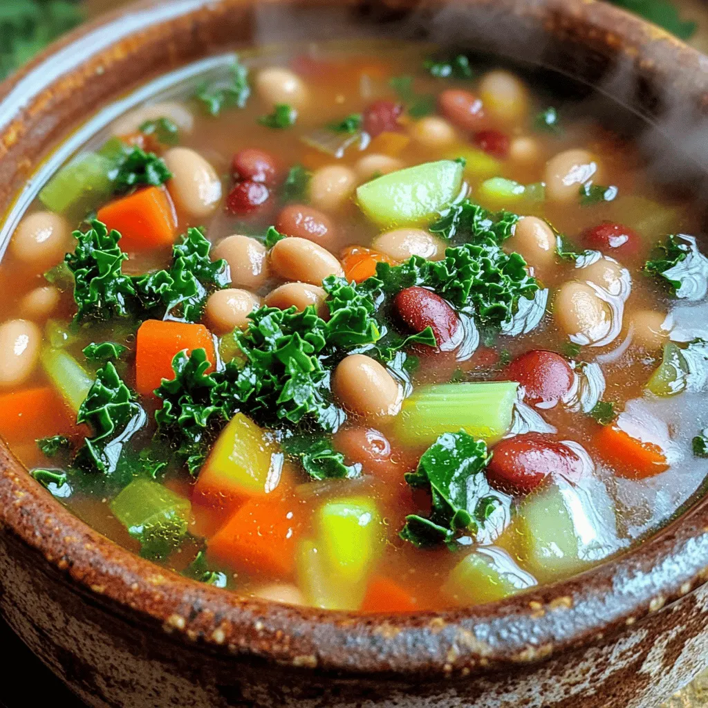 Minute Hearty Bean Soup Quick and Flavorful Recipe