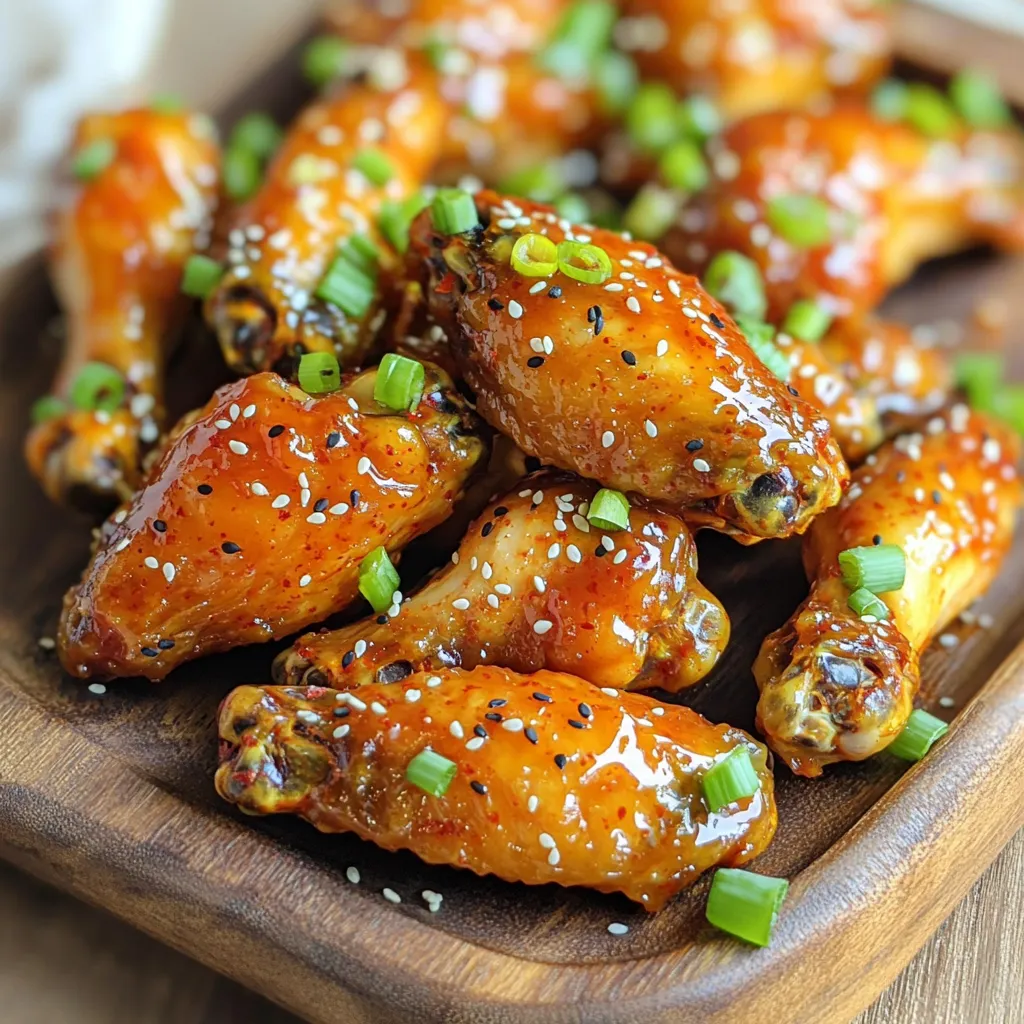 Air Fryer Sweet Chili Chicken Wings Flavor Explosion