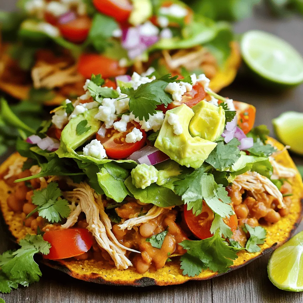 Rotisserie Chicken Tostadas Quick and Flavorful Meal