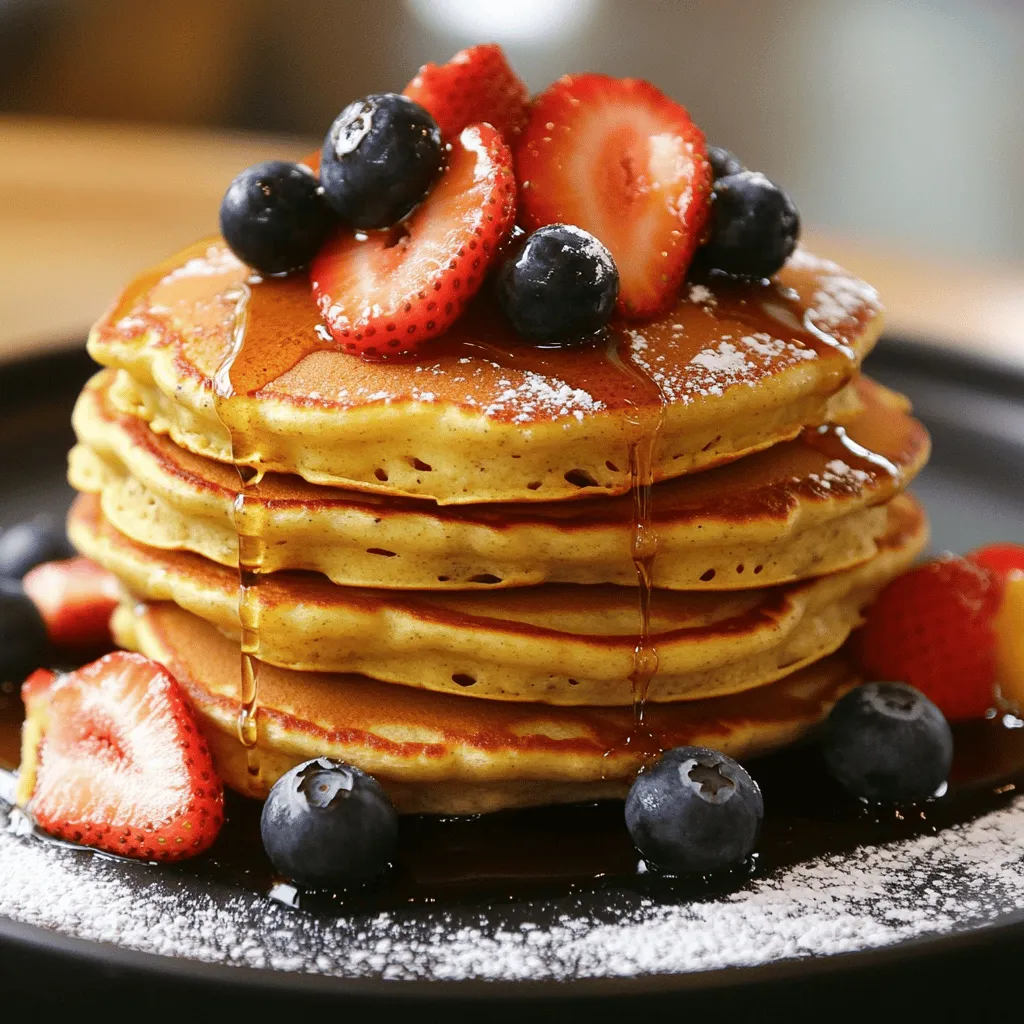 Protein Cottage Cheese Banana Pancakes Delightful Dish