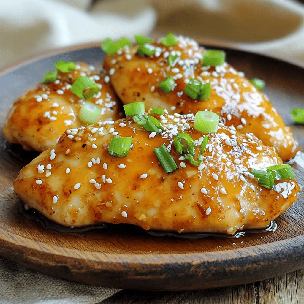 Honey Garlic Chicken Breasts Juicy and Flavorful Meal