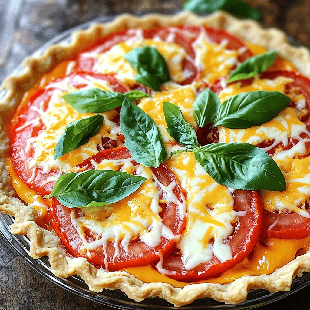 Southern Tomato Pie Delicious Comfort Food Recipe