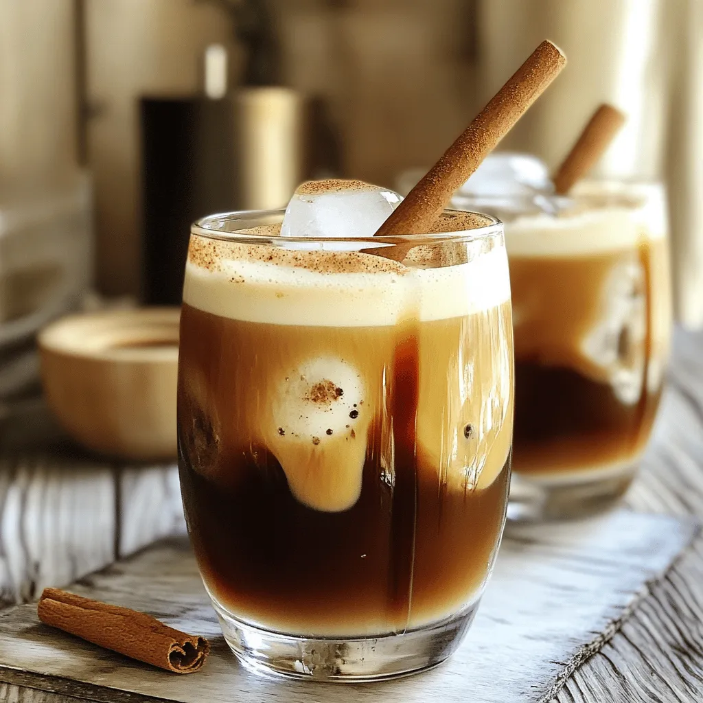 Cinnamon Maple Nitro Cold Brew Tasty Coffee Treat