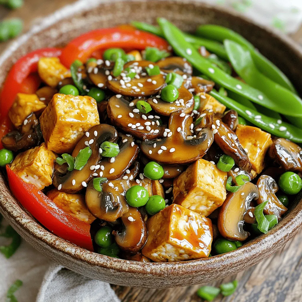 Minute Mushroom Tofu Stir-Fry Quick and Flavorful Meal