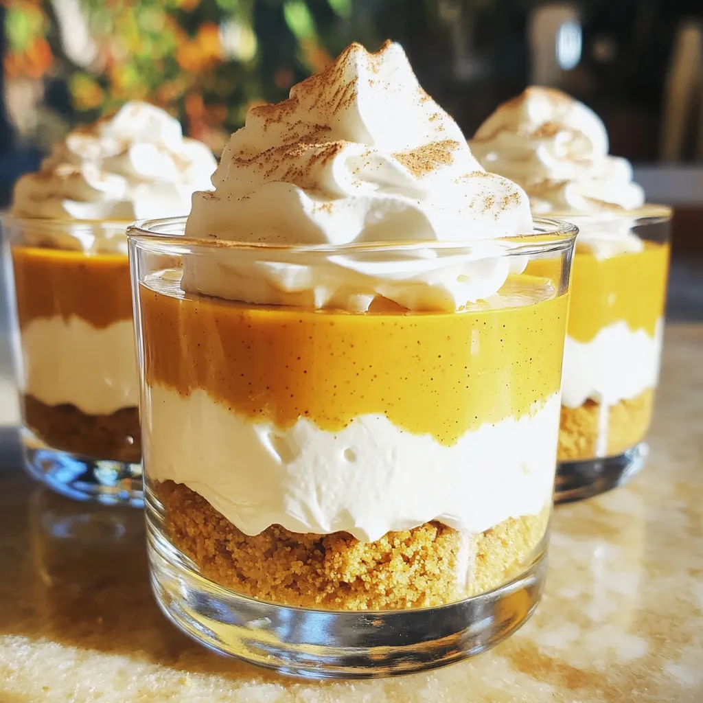 No-Bake Pumpkin Cheesecake Cups Simple and Delicious
