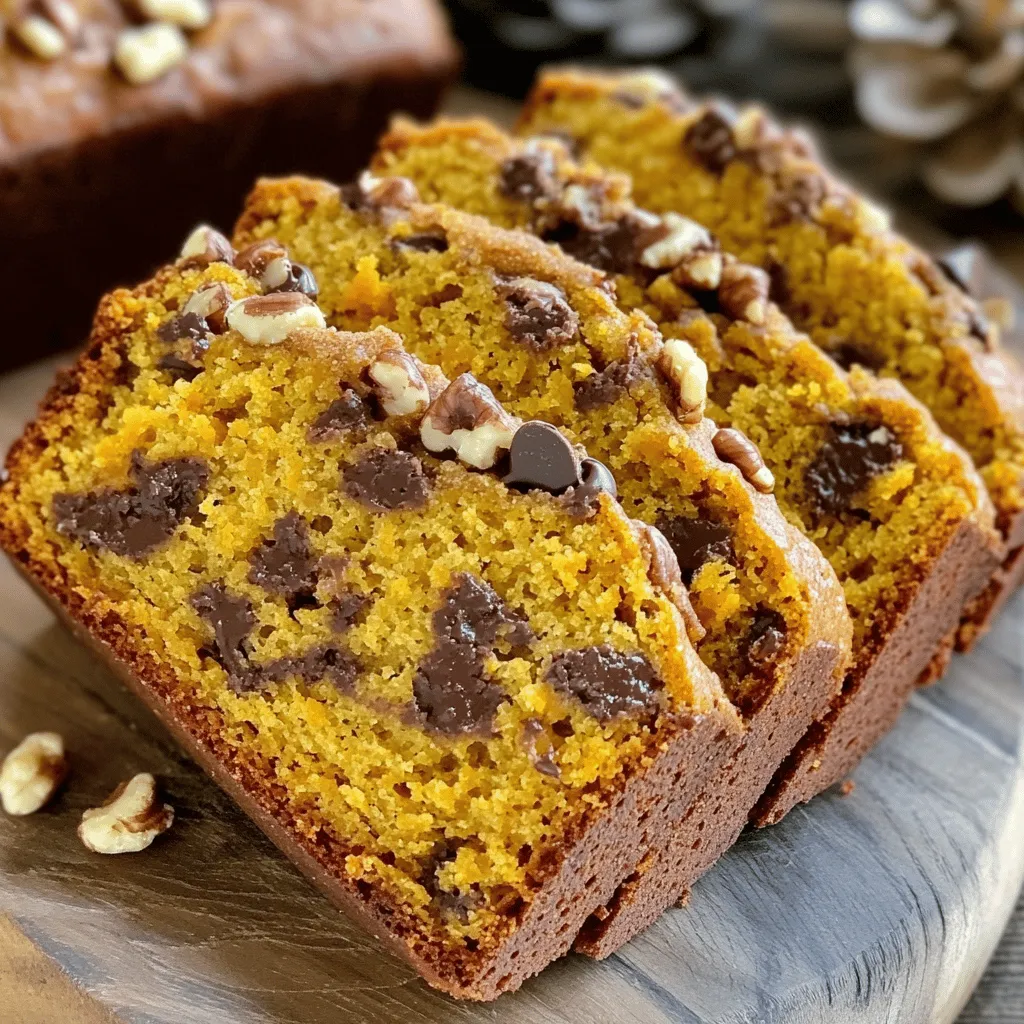 Easy Pumpkin Chocolate Chip Bread Simple and Tasty Treat