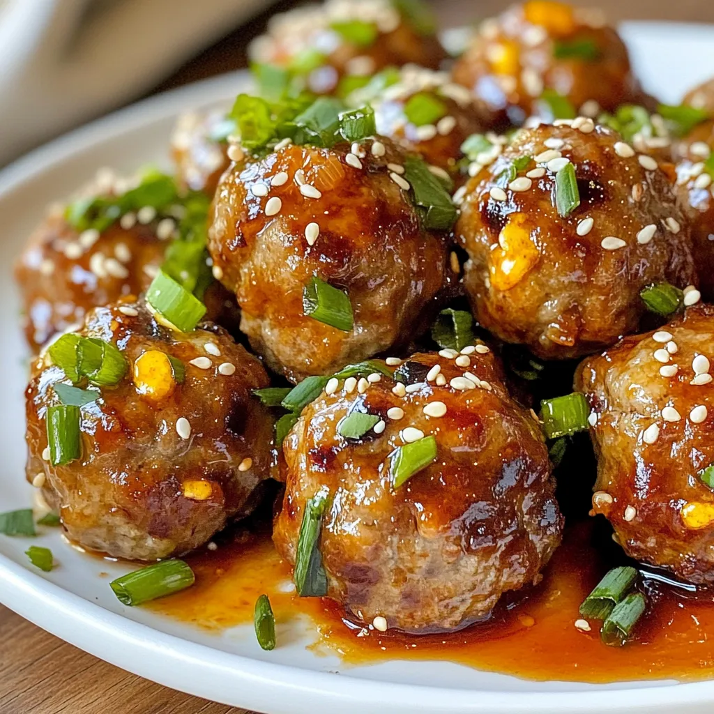 Korean BBQ Meatballs with Spicy Mayo Delight