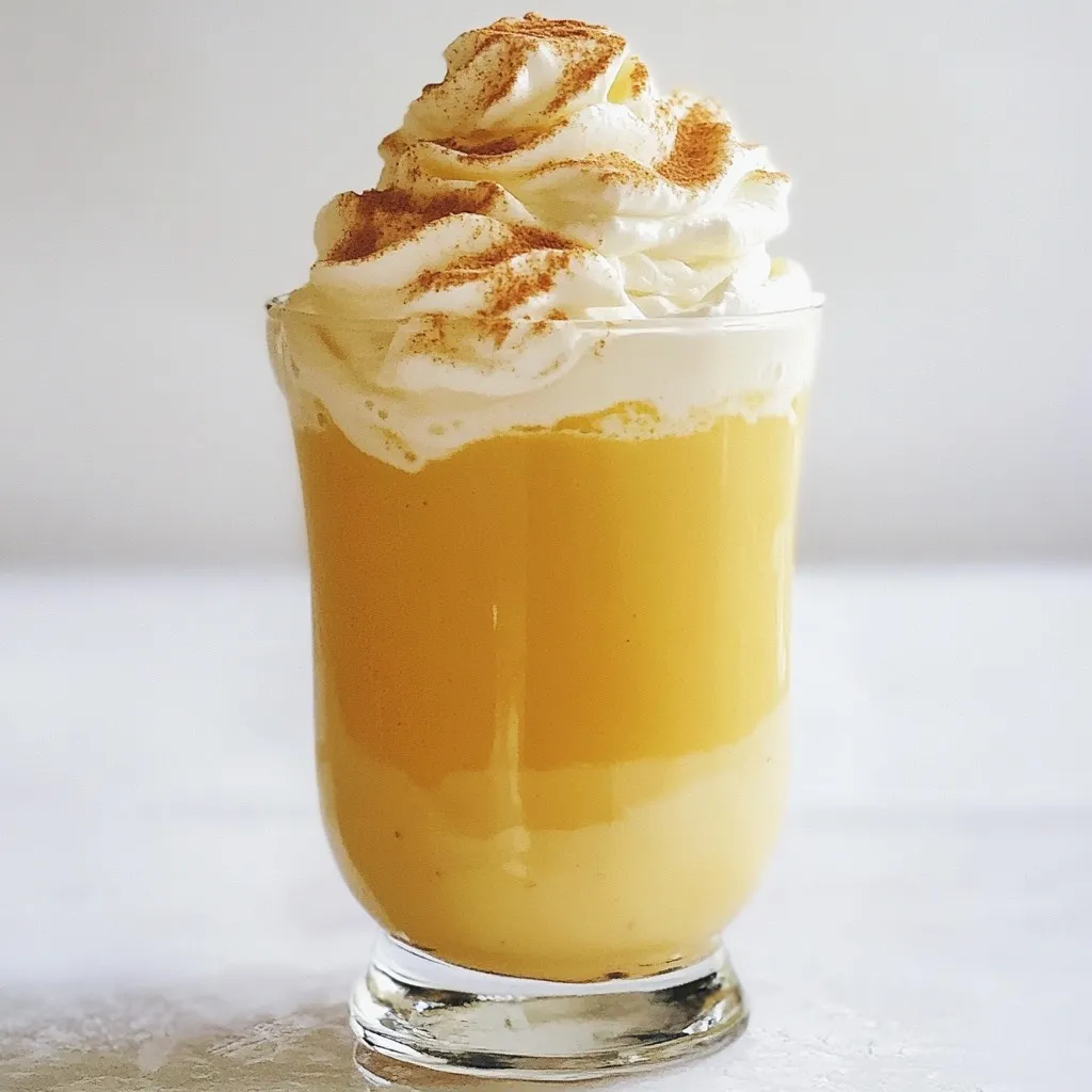 Pumpkin Spice Eggnog Creamy Holiday Cheer Recipe
