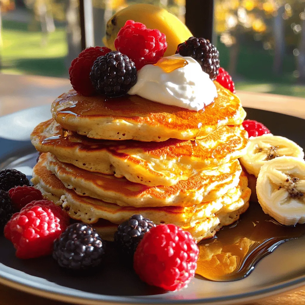 High-Protein Cottage Cheese Pancakes Delicious and Easy