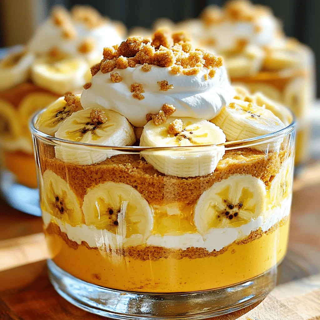 Biscoff Banana Pudding Creamy and Delightful Layered Treat