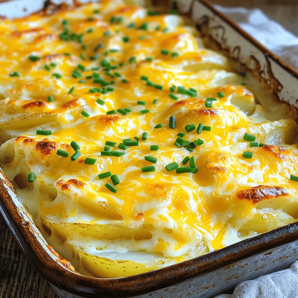 Cheesy Au Gratin Potatoes Rich and Creamy Delight
