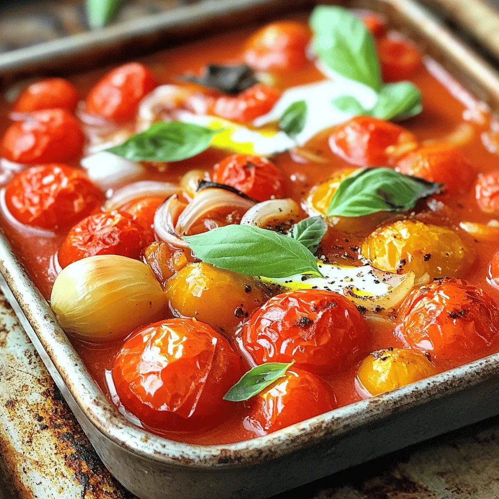 Easy Roasted Tomato Soup Simple and Flavorful Recipe