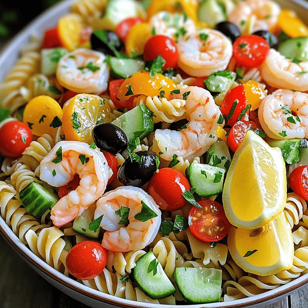 Seafood Pasta Salad Simple and Flavorful Delight