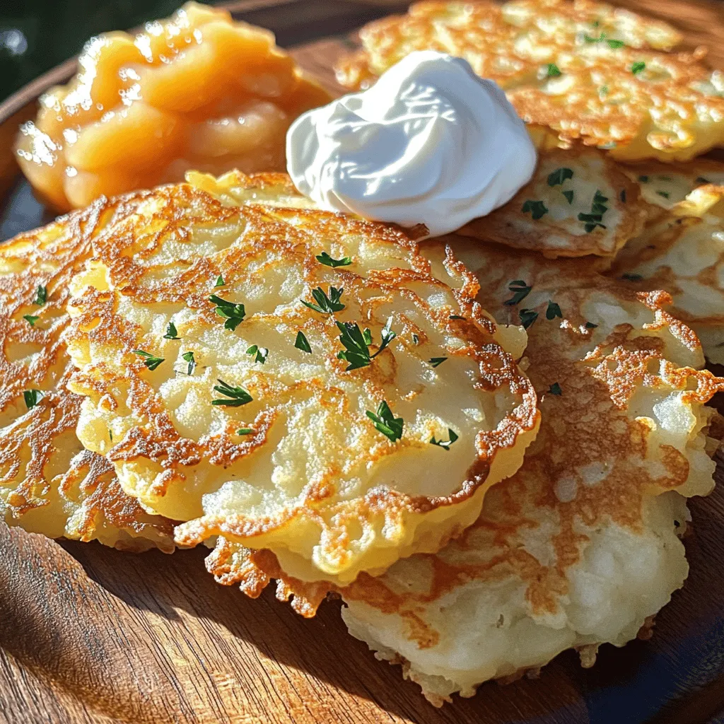 Crispy Potato Pancakes Simple and Tasty Delight
