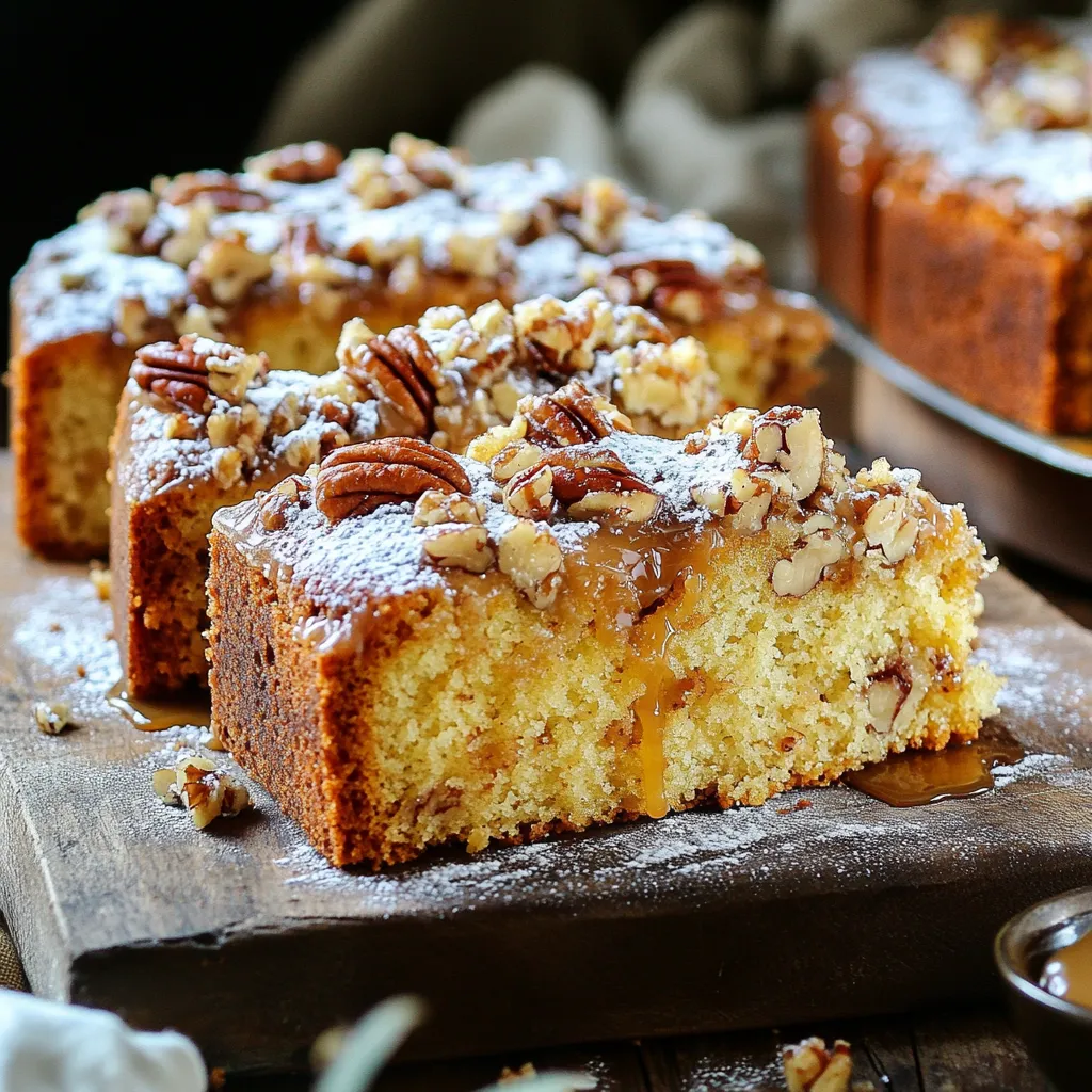 Bakery-Style Maple Pecan Coffee Cake Delightful Recipe