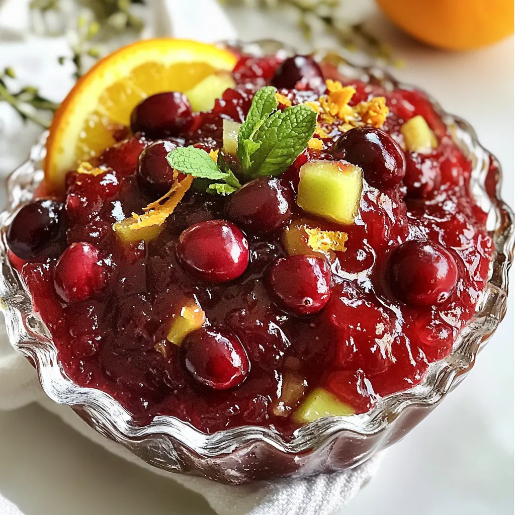 Instant Pot Cranberry Apple Sauce Flavorful and Easy