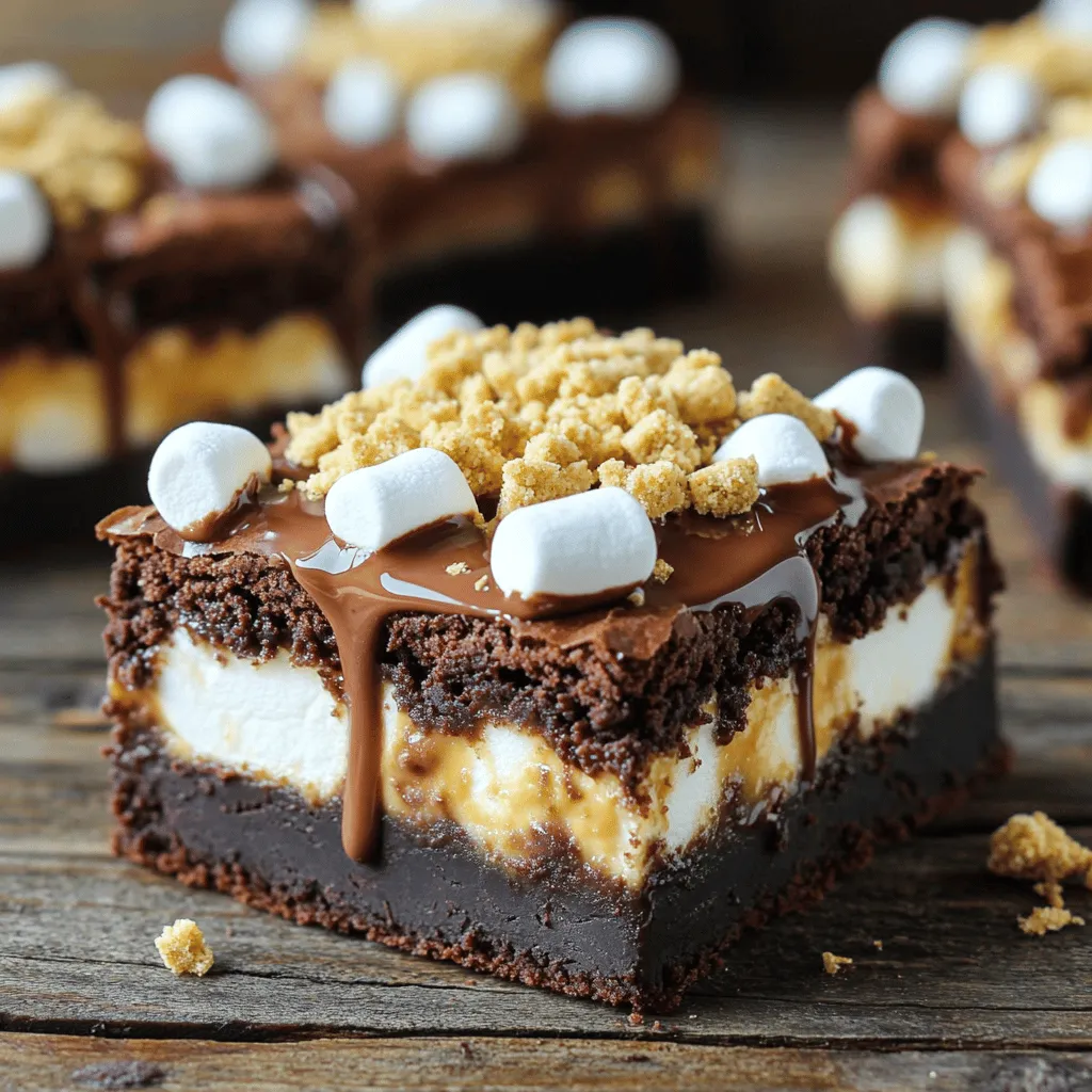 S&#8217;mores Brownies Irresistible Chocolate Delight