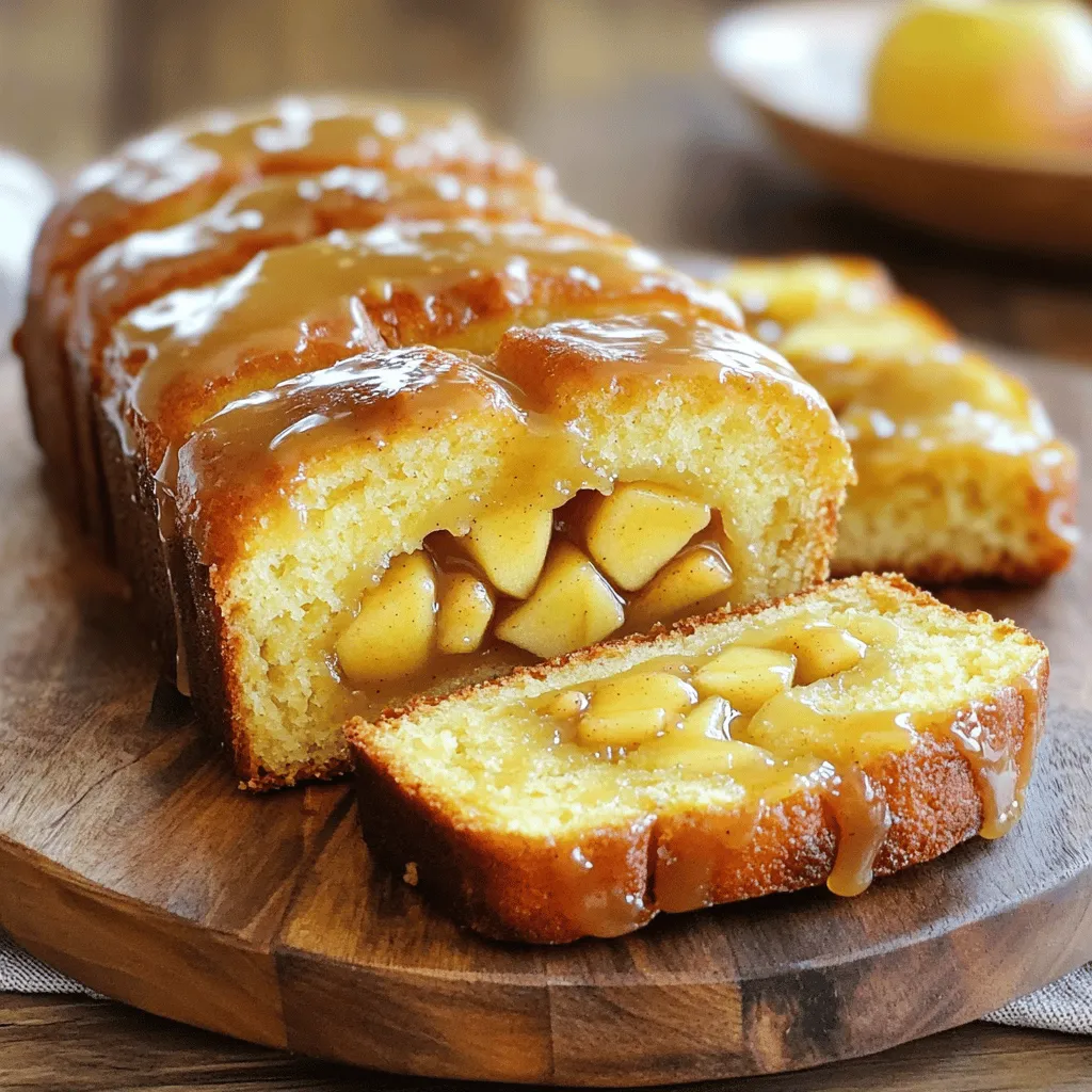 Apple Cider Glazed Donut Loaf Savory and Sweet Treat