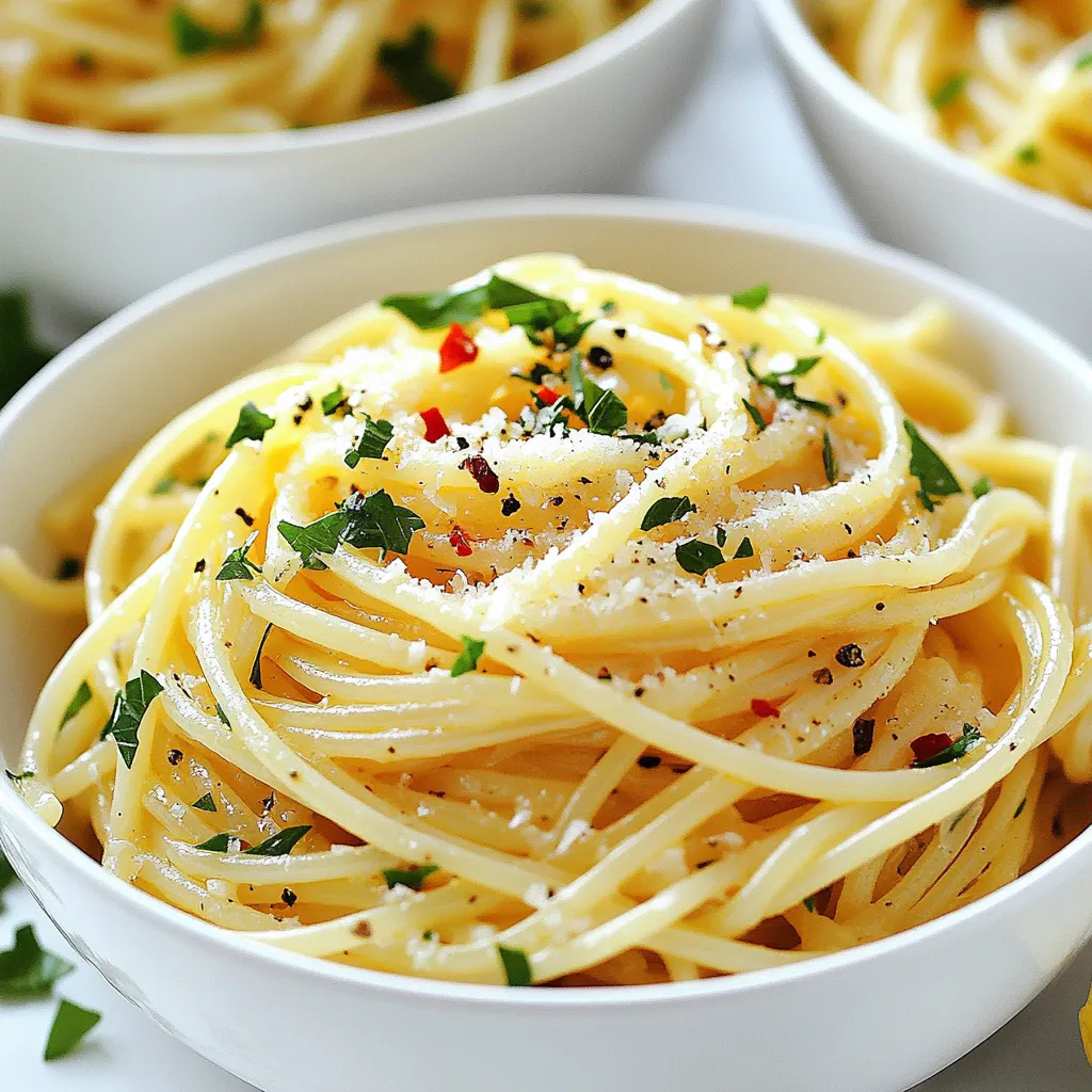Garlic Butter Pasta Simple and Flavorful Dish