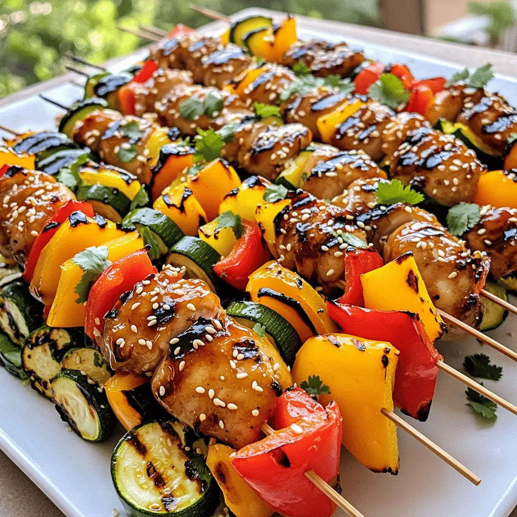Savory Teriyaki Chicken Skewers Easy Grilling Recipe
