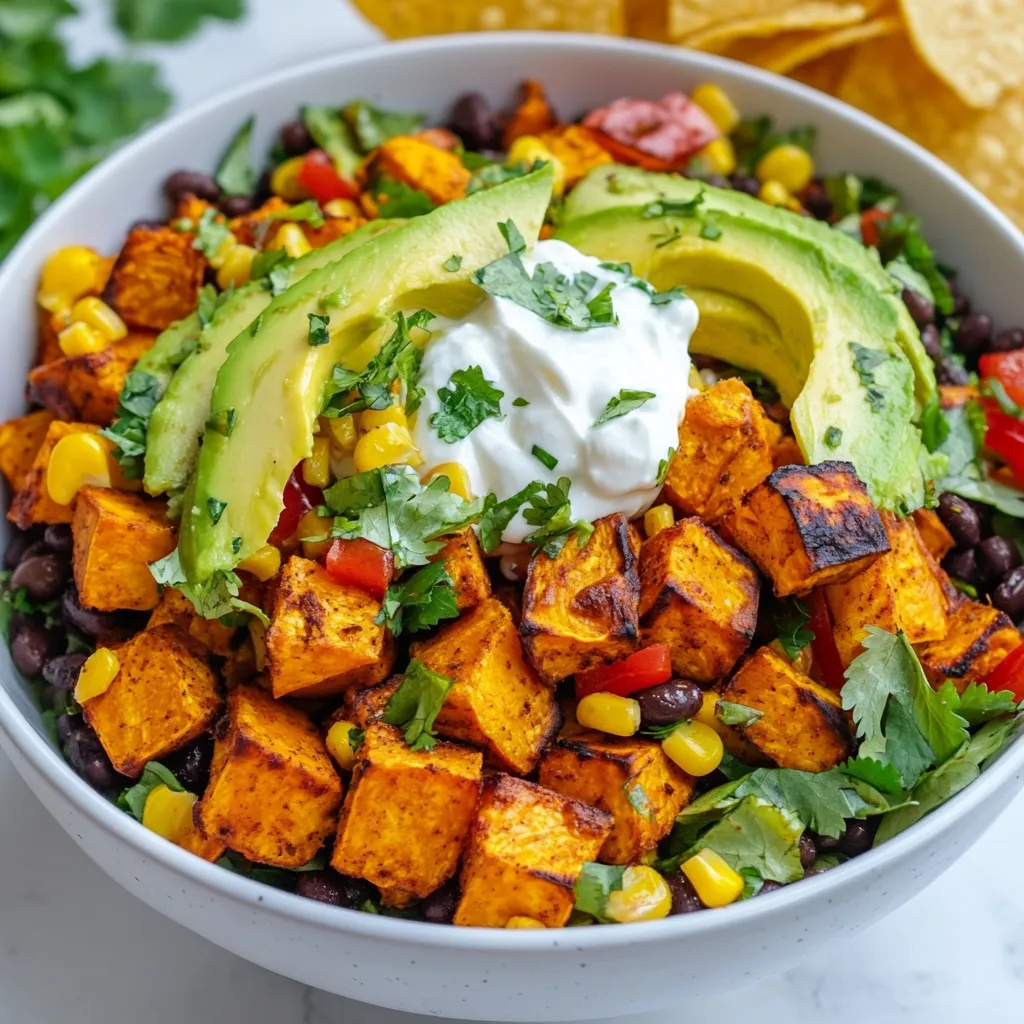 Sweet Potato Taco Bowls Flavorful and Easy Recipe