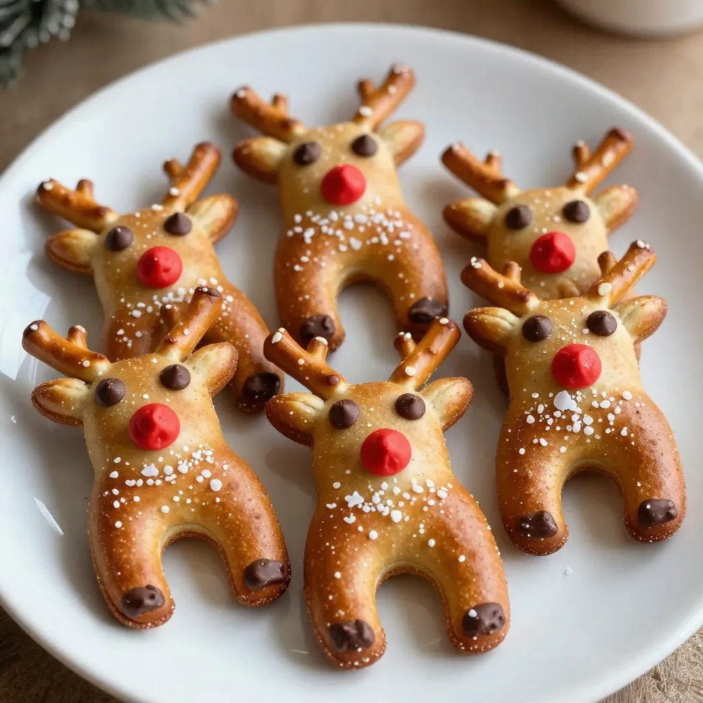 Reindeer Pretzel Bites Festive Treat for All