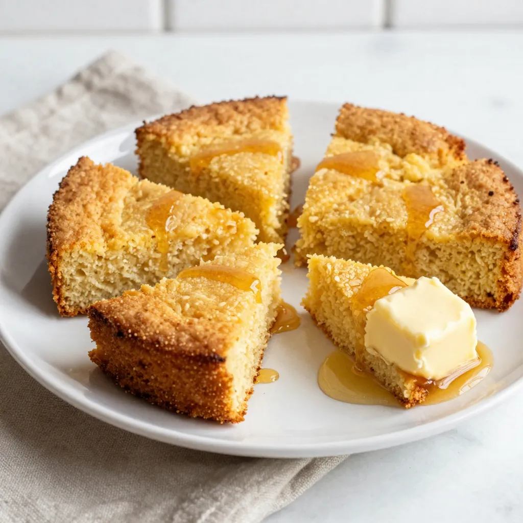 Honey Buttermilk Skillet Cornbread Tasty and Simple Recipe