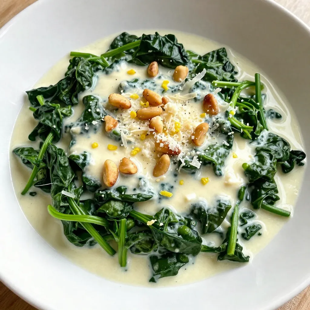 Creamed Spinach Supreme Rich and Creamy Delight