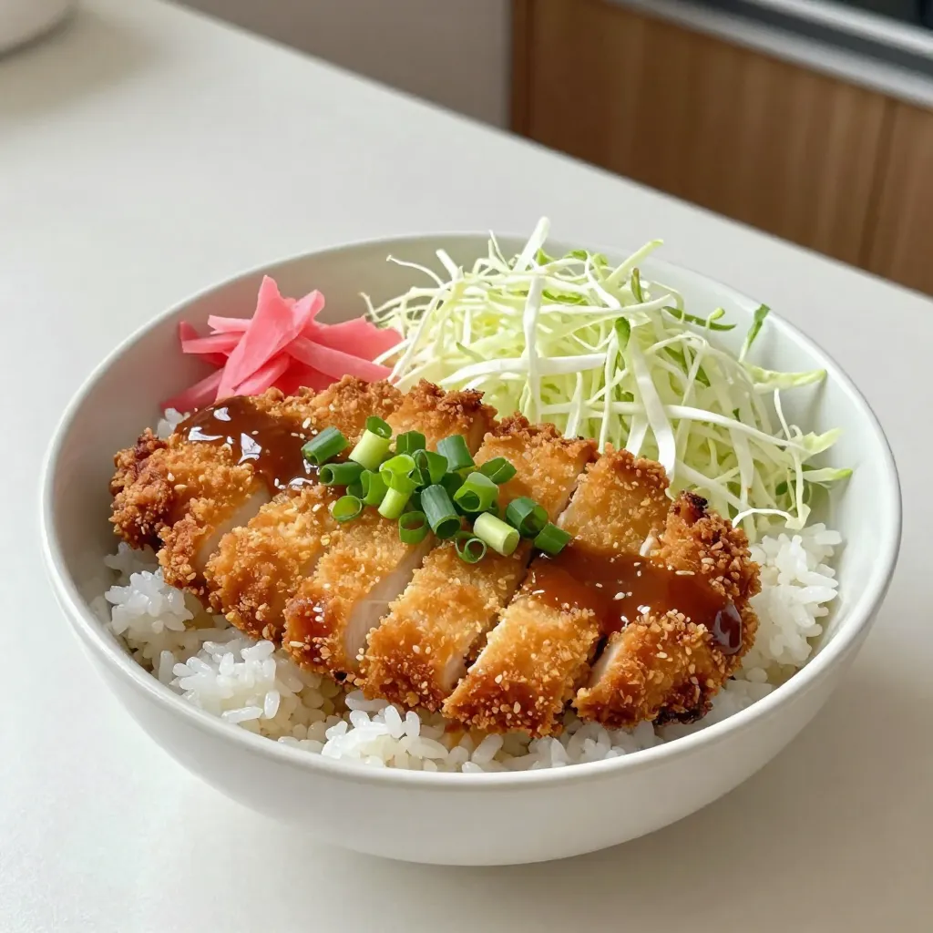 Crispy Chicken Katsu Bowls Simple and Tasty Delight