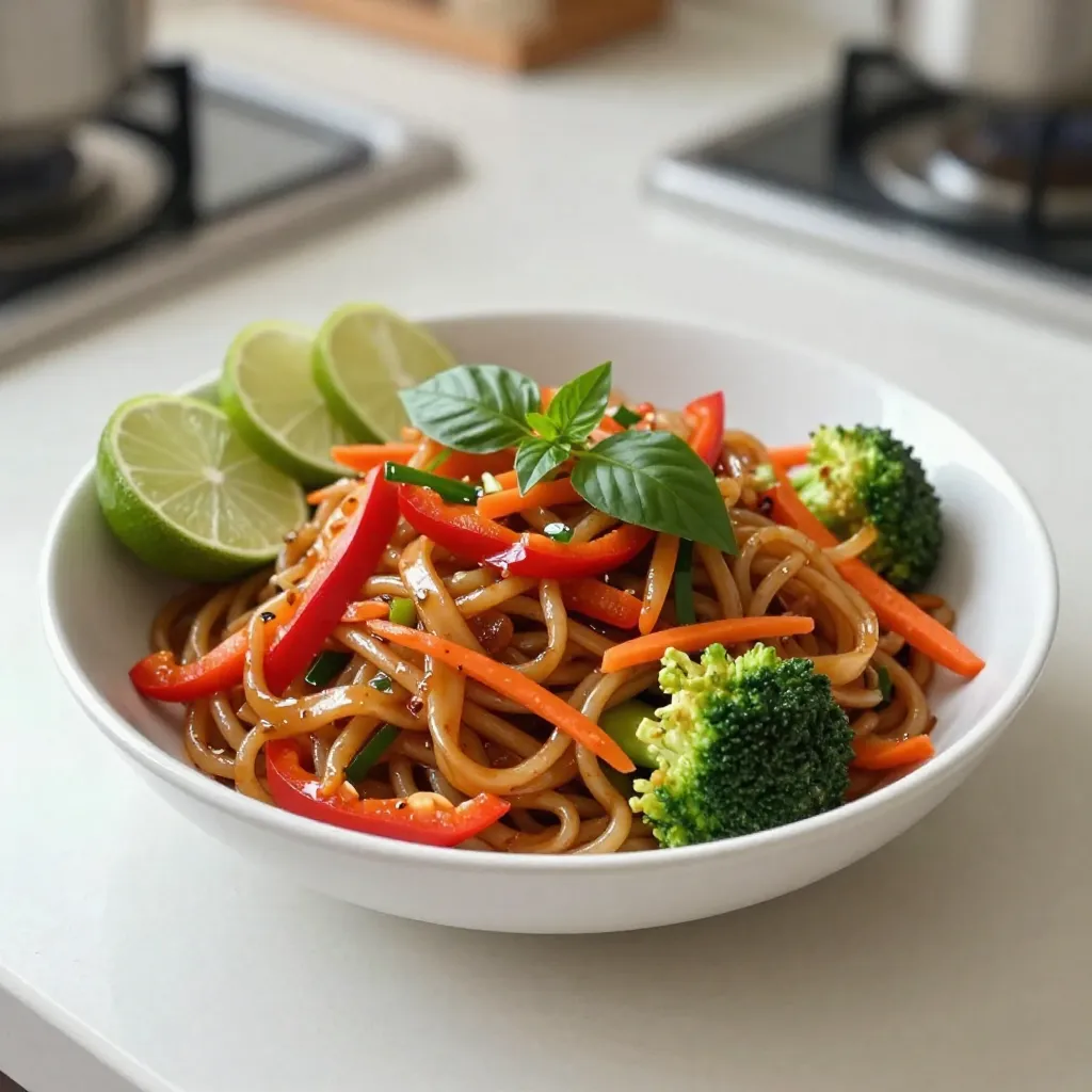 Thai Drunken Noodles Flavorful Stir-Fry Recipe