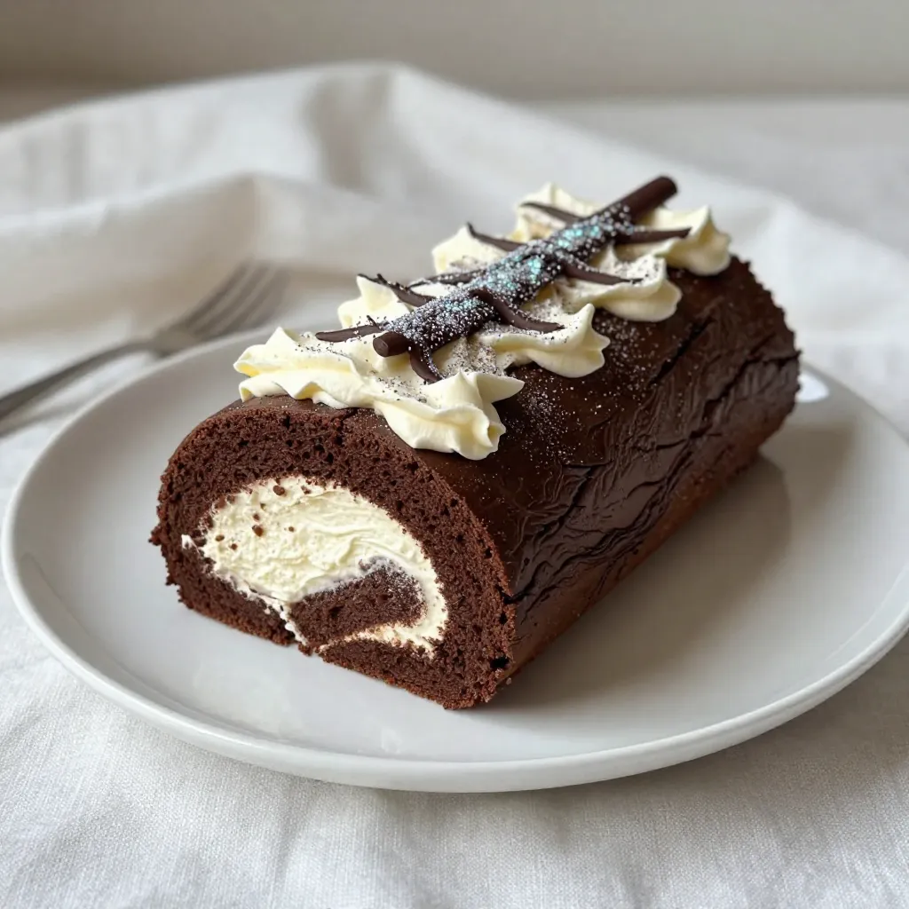 Chocolate Yule Log Delightful Holiday Dessert Recipe