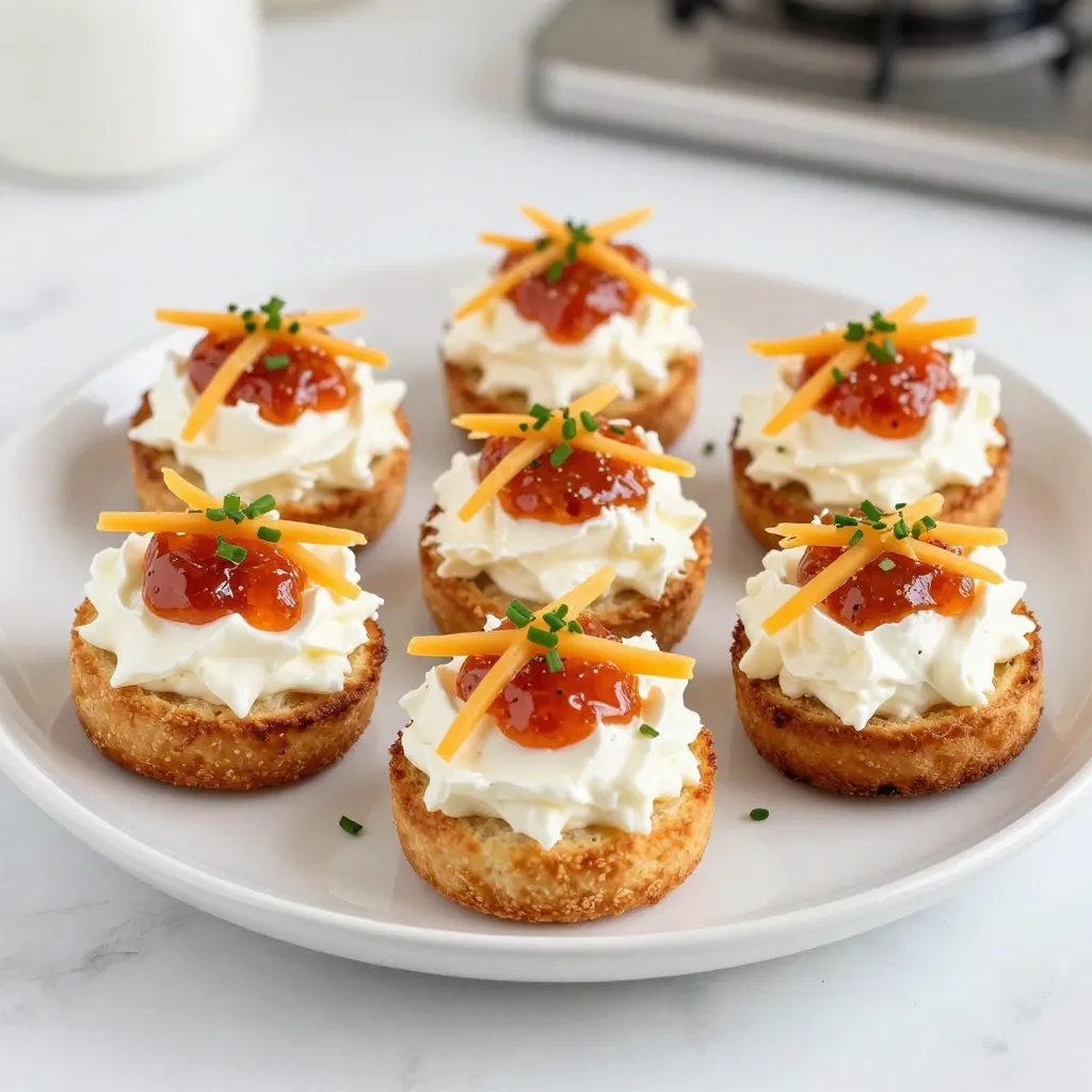 Pepper Jelly Cream Cheese Dip Bites Flavorful Delight