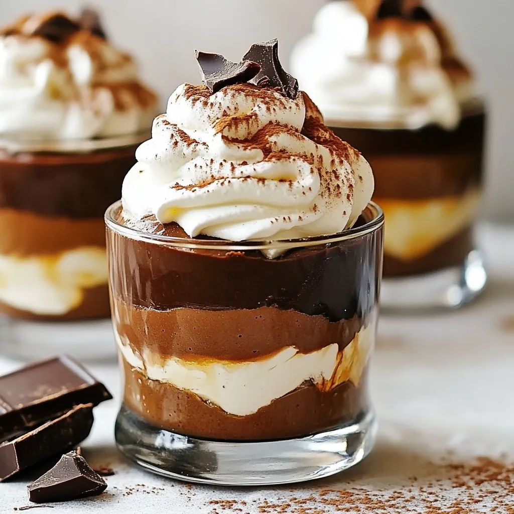 Baileys Chocolate Mousse Cups Delightful Dessert Treat