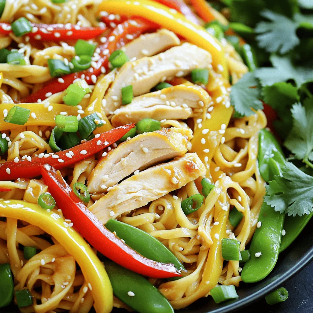 Savory Chicken Teriyaki Noodles Quick and Easy Recipe
