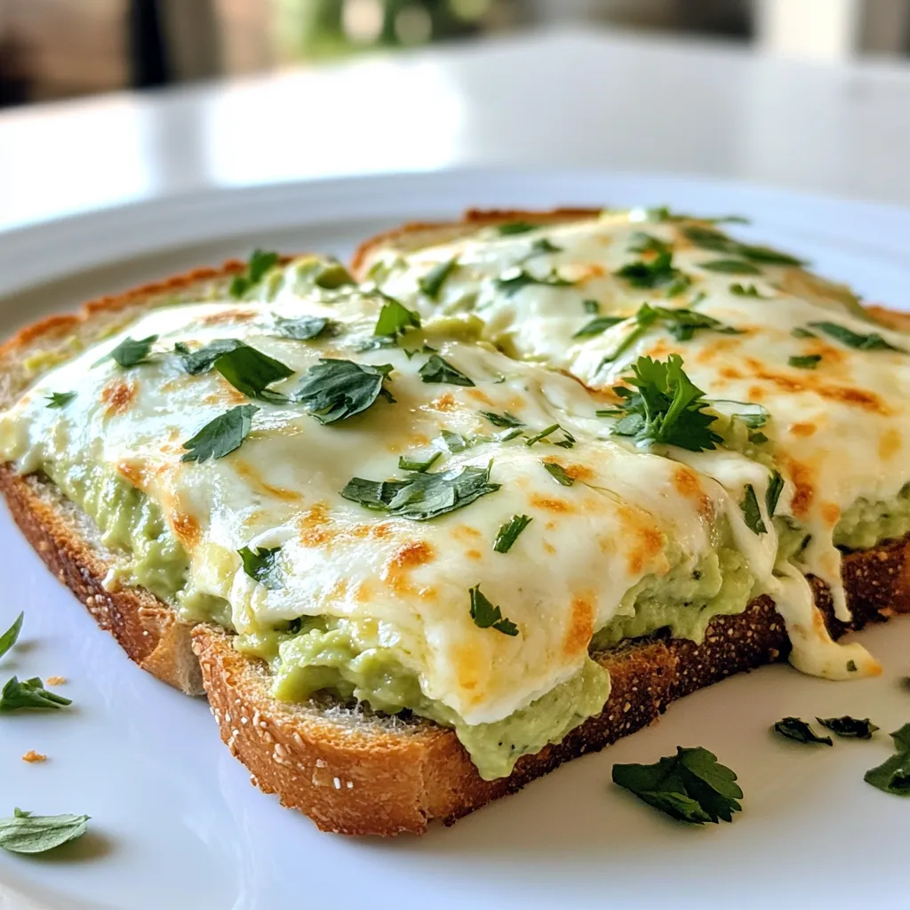 Cheesy Chicken Avocado Melt Tasty and Simple Recipe