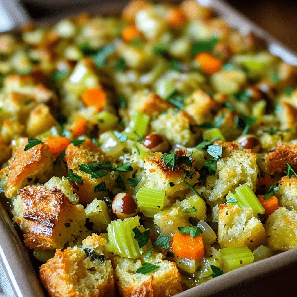 Classic Thanksgiving Stuffing Savory and Simple Recipe