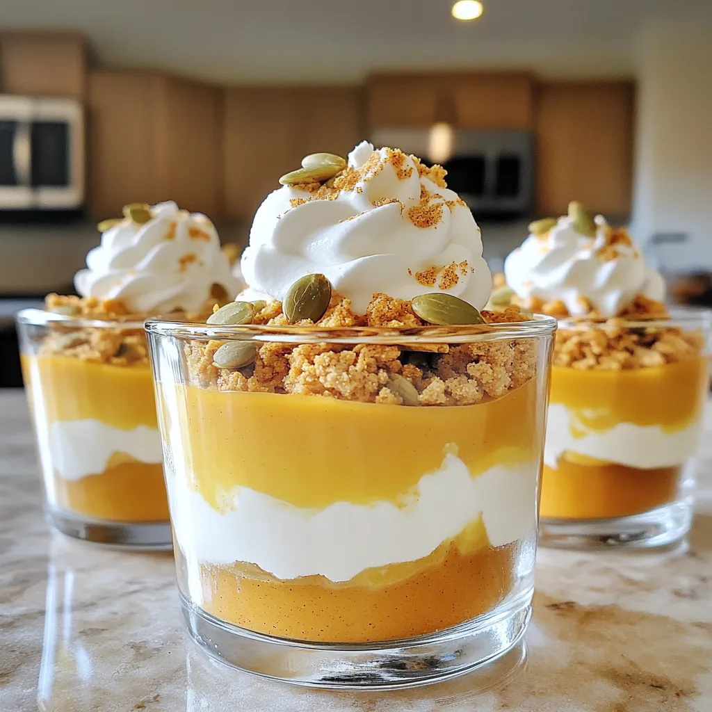 No-Bake Pumpkin Cheesecake Cups Easy and Delicious Treat
