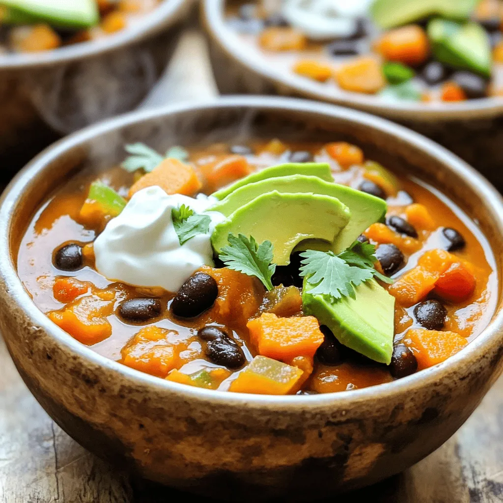 Savory Slow Cooker Pumpkin Black Bean Chili Recipe