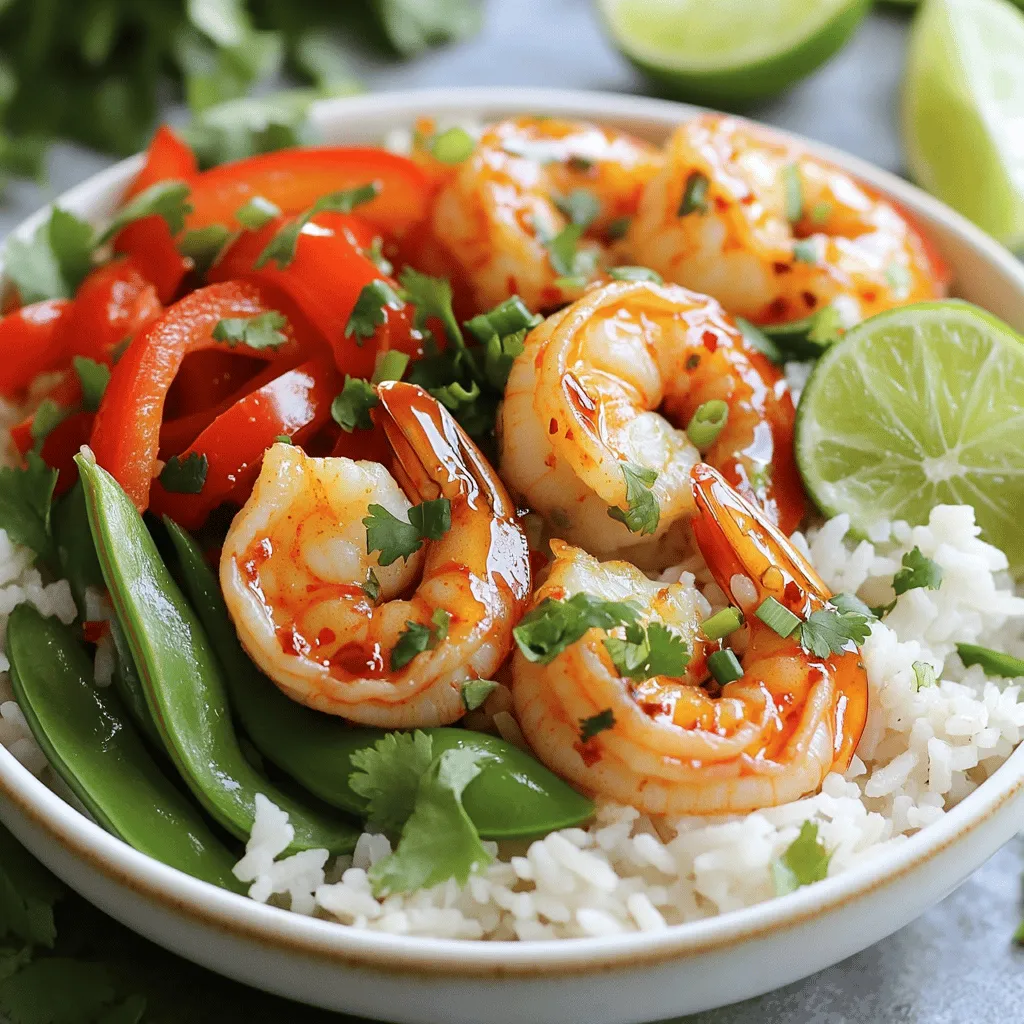 Spicy Shrimp Rice Bowls Flavorful and Simple Meal