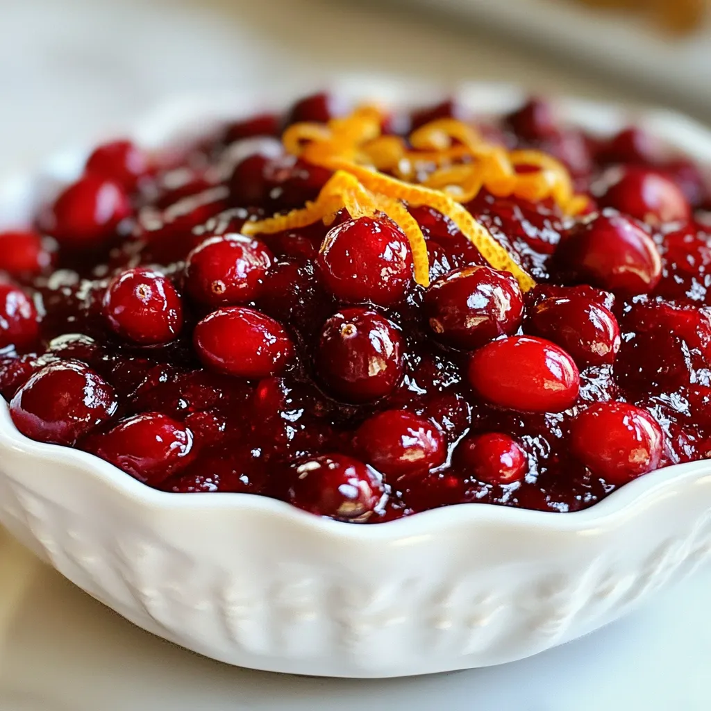 Minute Maple Cranberry Sauce Quick and Easy Recipe