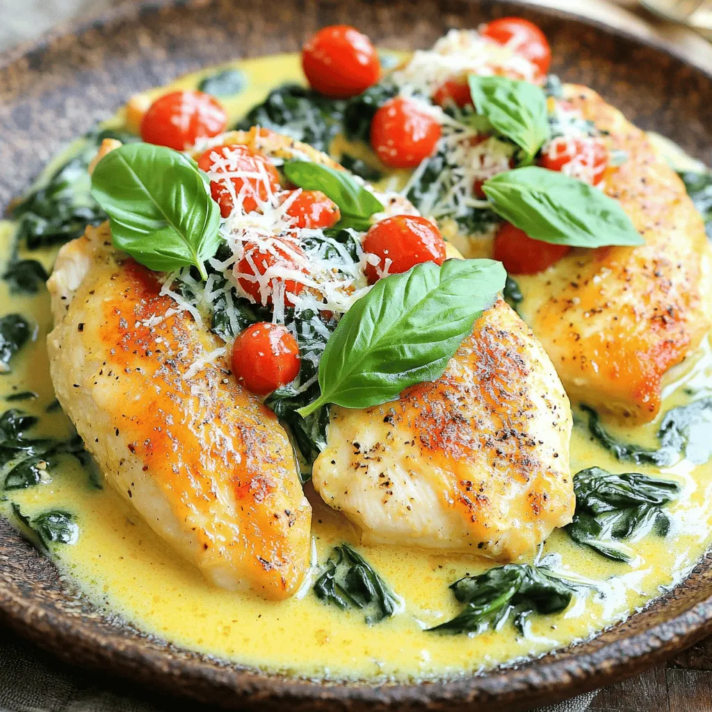 Creamy Garlic Tuscan Chicken Simple Weeknight Meal