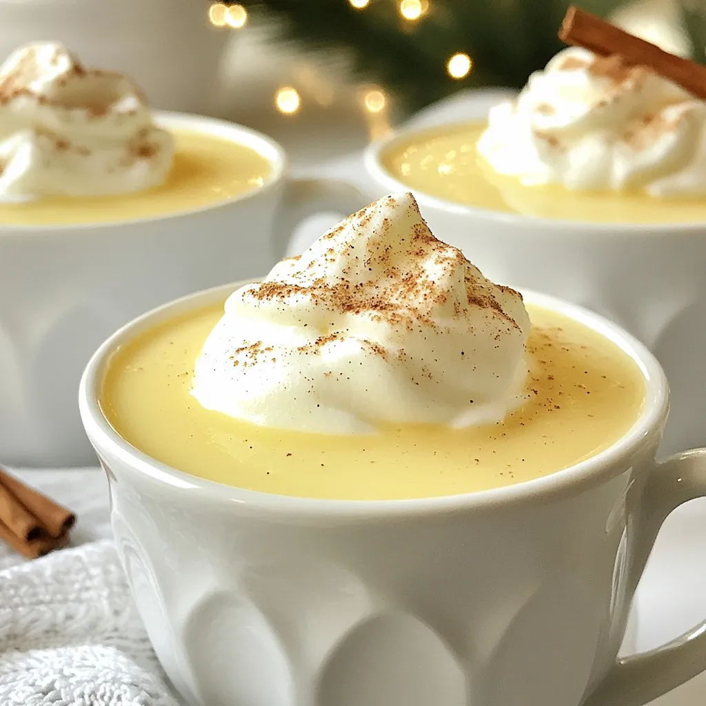 Easy RumChata Eggnog Festive Holiday Delight