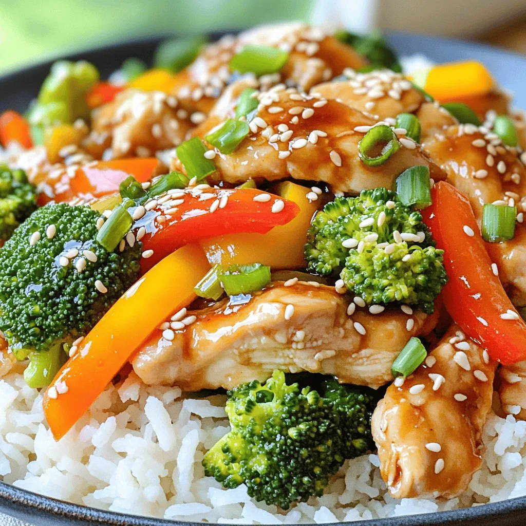 Minute Teriyaki Chicken Stir Fry Quick and Easy Meal