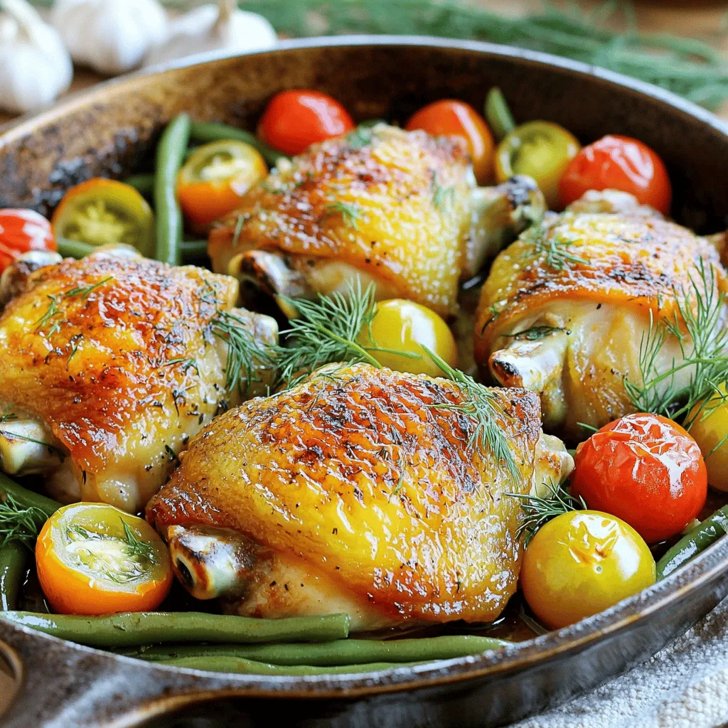 One Pan Pickle Jar Chicken Thighs Flavorful Delight